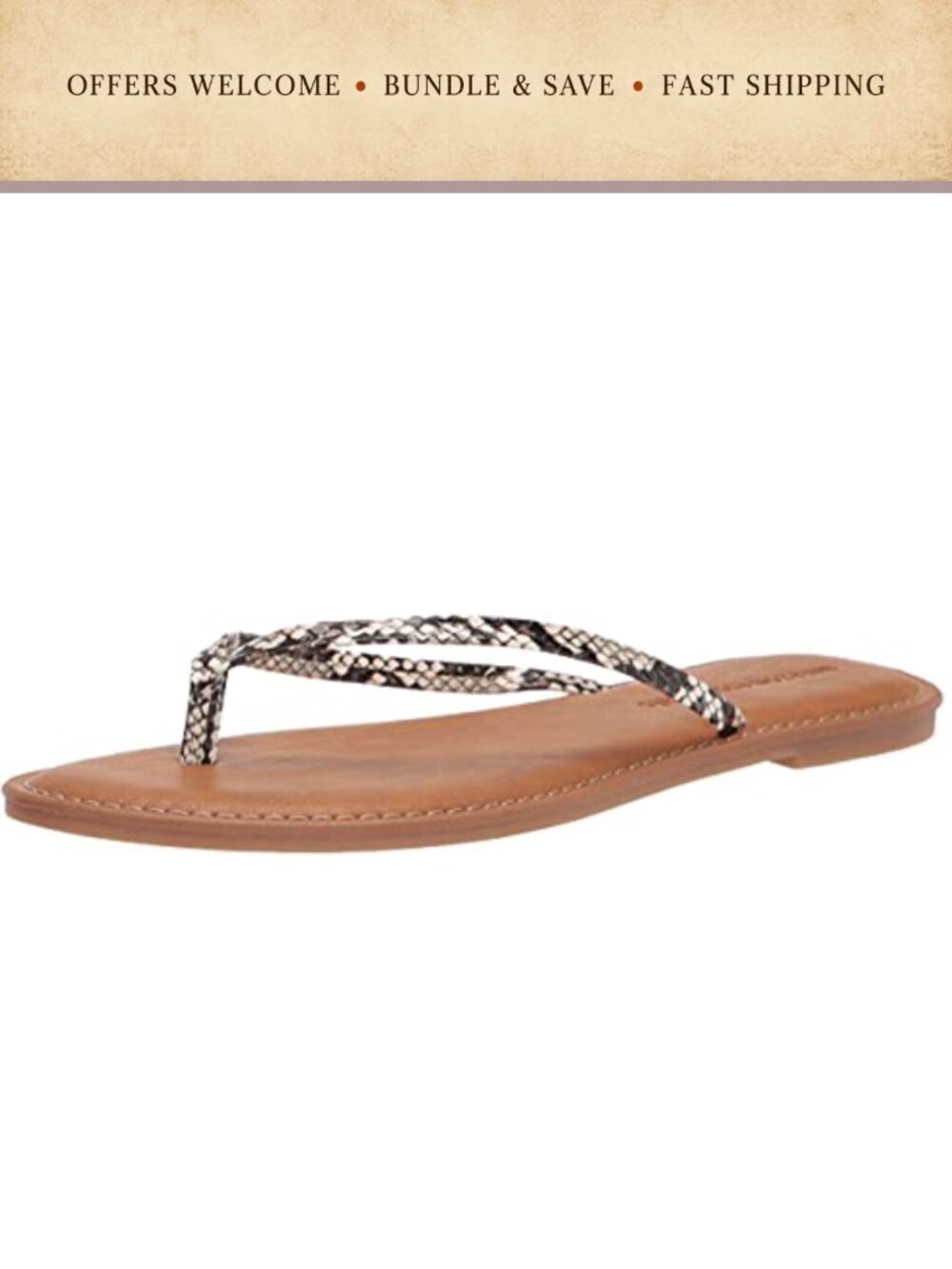 Women's Comfort Memory Foam Thong Flip Flop Sandals Casual